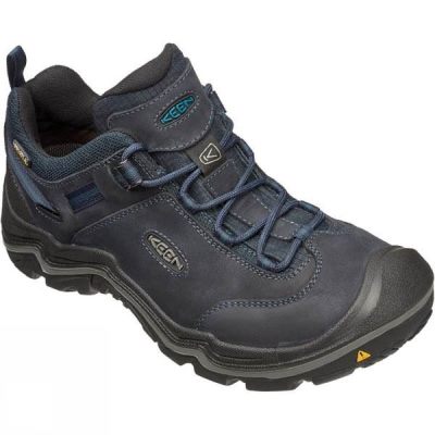 Zapatos Keen Wanderer Waterproof Hombre Gris Oscuro - Chile ICF794058